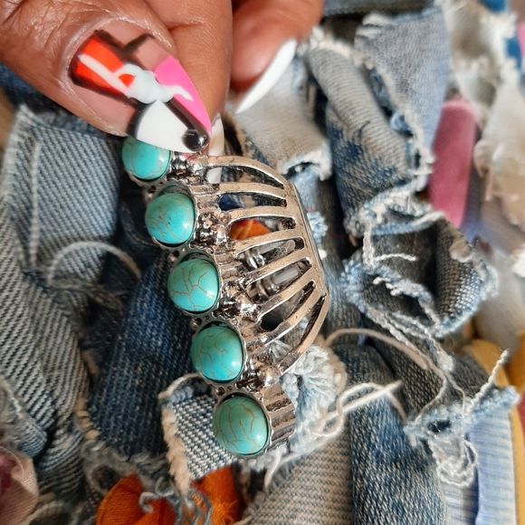 Sale➡️Vintage Stone Rock Ring - Picture 4 of 4